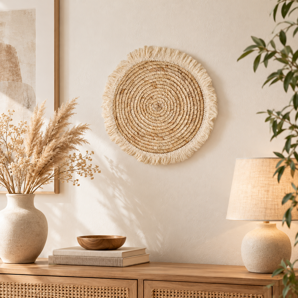 20 cm Woven Tassel Wall Decor
