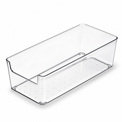 Medium Clear Rectangular Storage Organizer