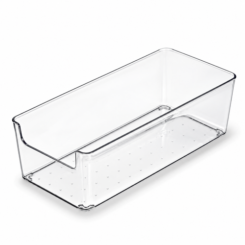 Medium Clear Rectangular Storage Organizer